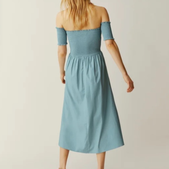 REFORMATION Westley Dress - Turquoise - Picture 2 of 13